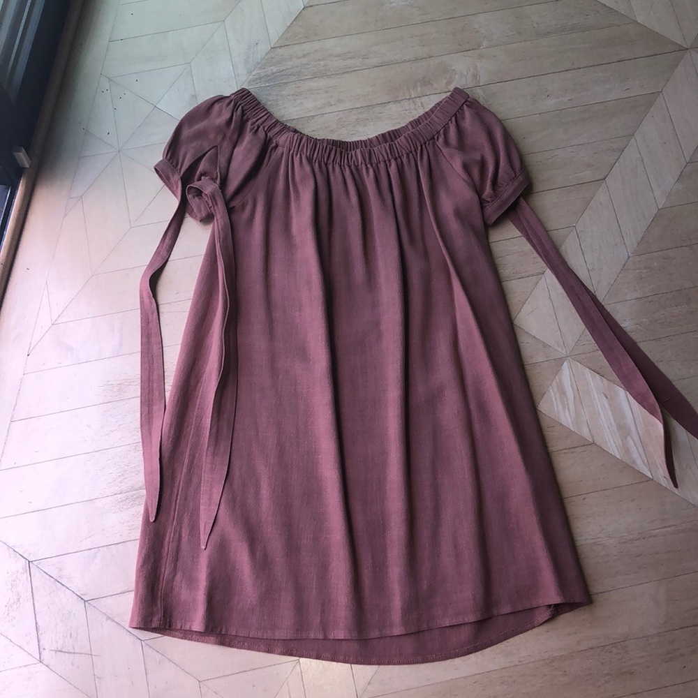 Off the shoulder dress